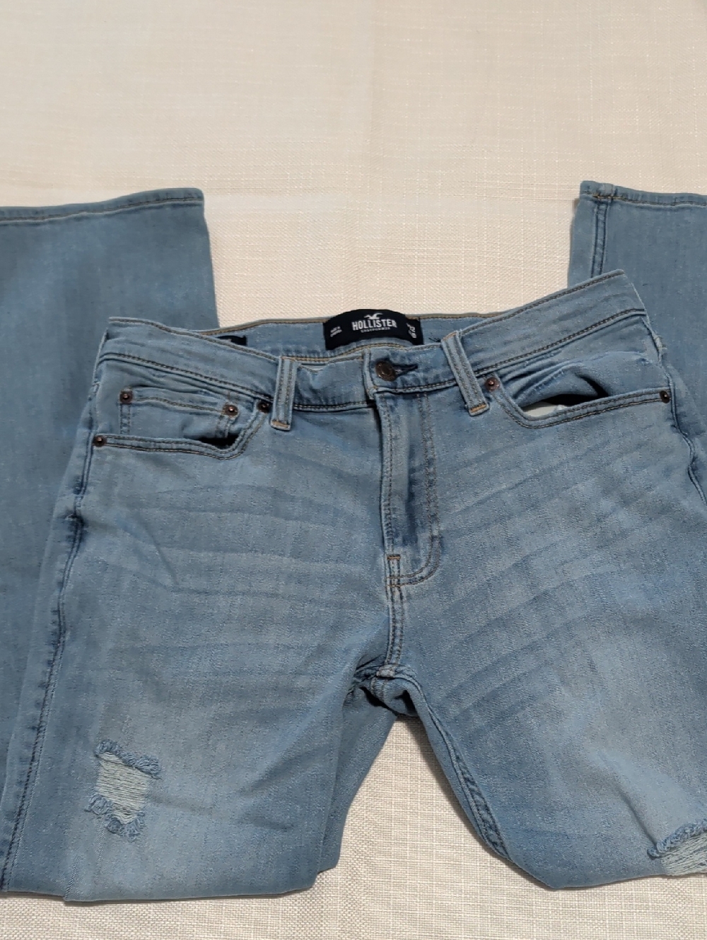 Hollister Women's Light Wash Skinny Jeans